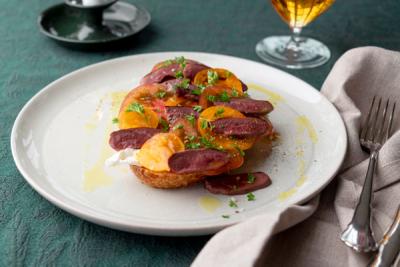 Tomatmad med vildand